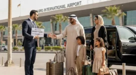 استقبال مطار القاهرة بسيارة خاصة