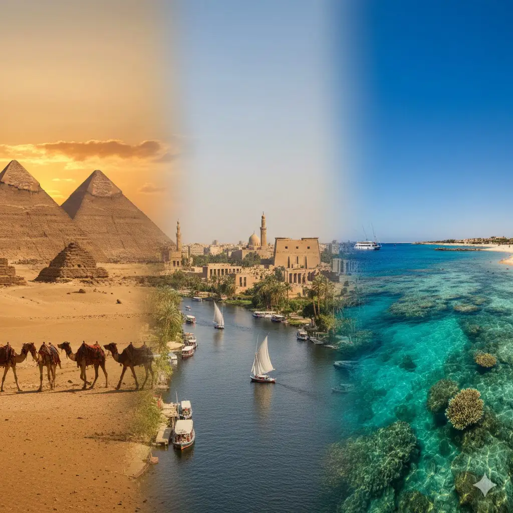 أفضل المدن السياحية في مصر
